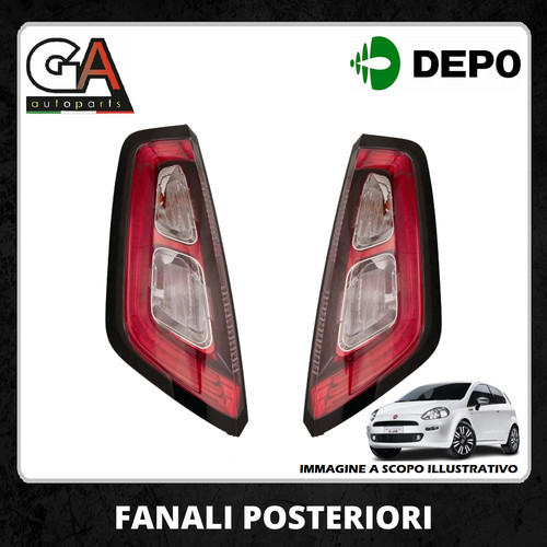 Coppia fari fanali - , posteriore
