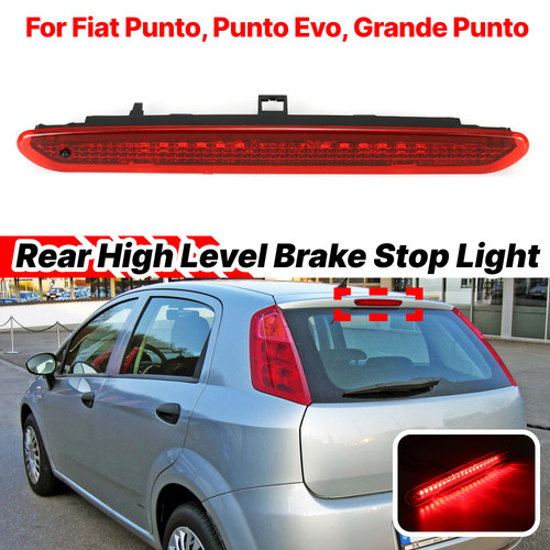 Red led third brake - led, light